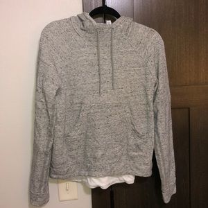 Adidas mock-neck hoodie